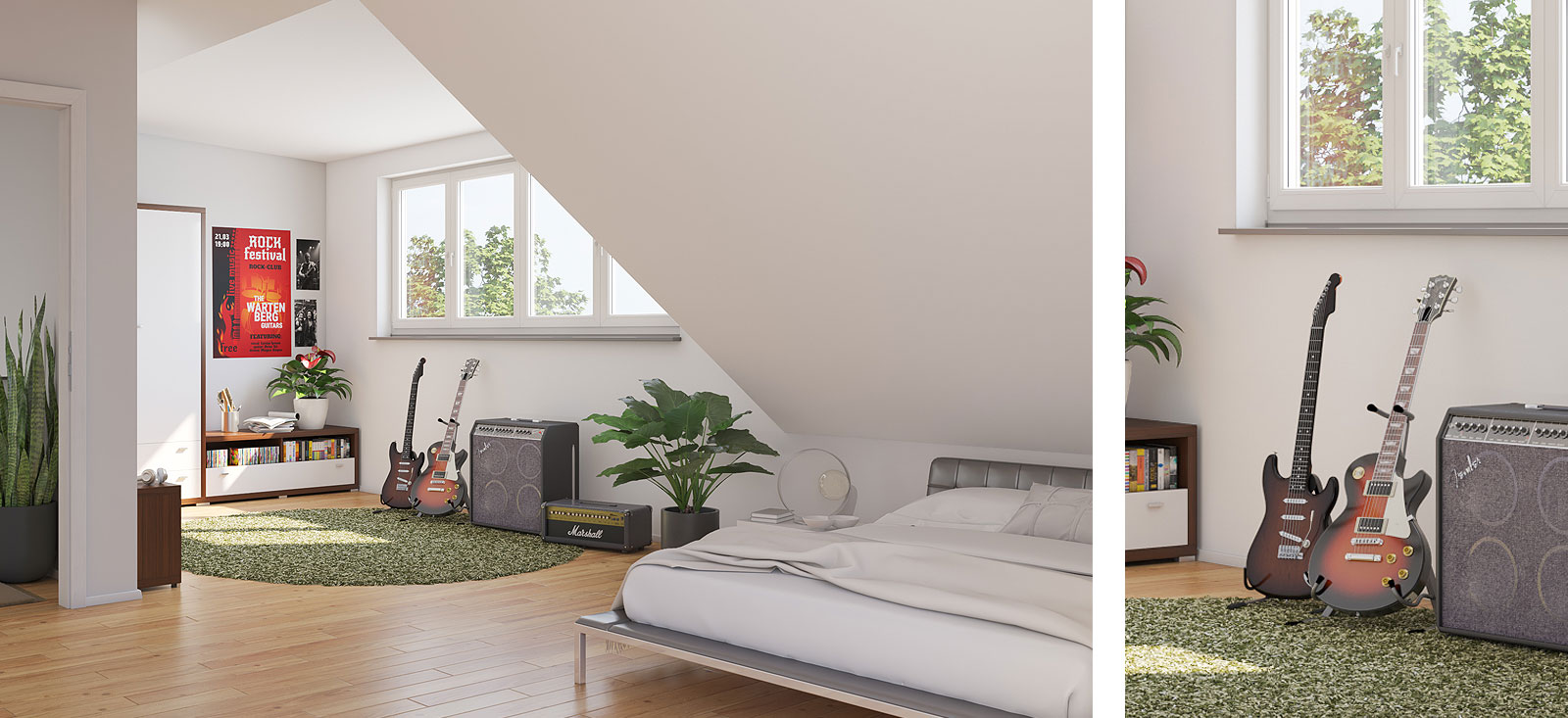 Doppelhaushaelfte-Dachgeschoss